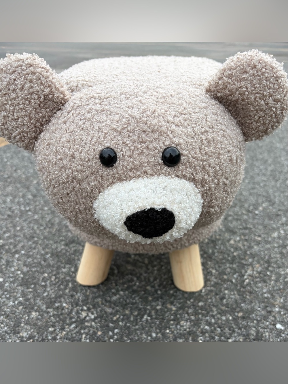 Sohl Teddy Bear Animal Footstool